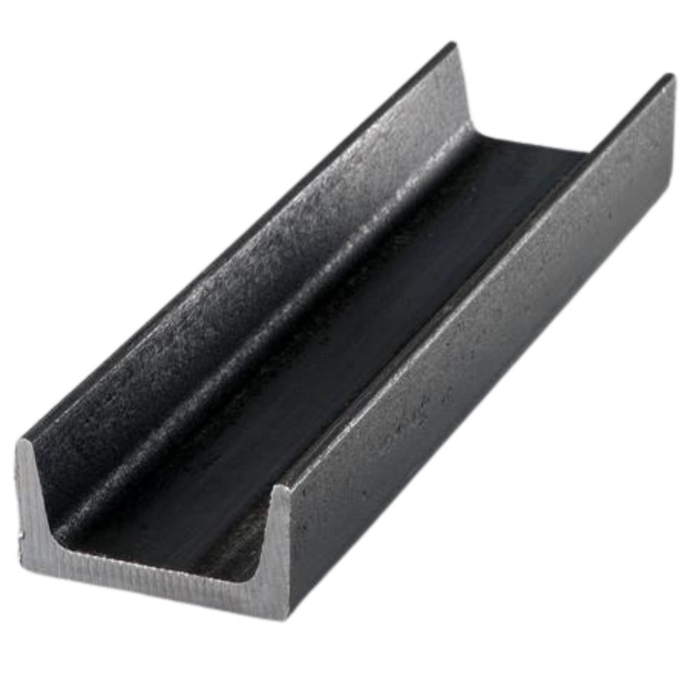 Steel Channel 4"@7.25 x 1.72" x .321" HR C