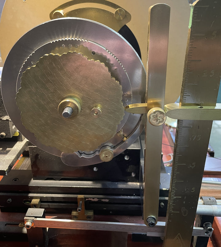 Brass Rosettes for the Rose Engine Lathe, a Brass project built with Metals 'R' Us stock, photo 1