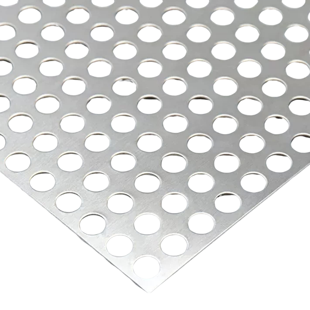 Perforated Stainless Steel Sheets 1/8" Holes 3/16 | 22GA CTR