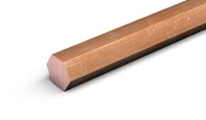 Copper Hex Bar 5/8" C110