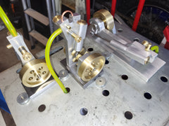 Wig wag wobbler engines, a Aluminum project built with Metals 'R' Us stock, photo 3