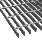 Galvanized Serrated Steel Bar Grate 3/16" x 1 19W4