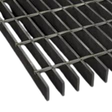 Galvanized Smooth Steel Bar Grate 1/8" x 1 19W4