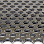 Perforated Steel Sheet 3/4" Holes 1" 16GA CTR