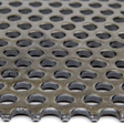 Perforated Steel Sheet 1/2" 11/16 16GA CTR
