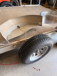 Trailer Service Center | Back Fender Repair, a Aluminum project built with Metals 'R' Us stock, photo 2