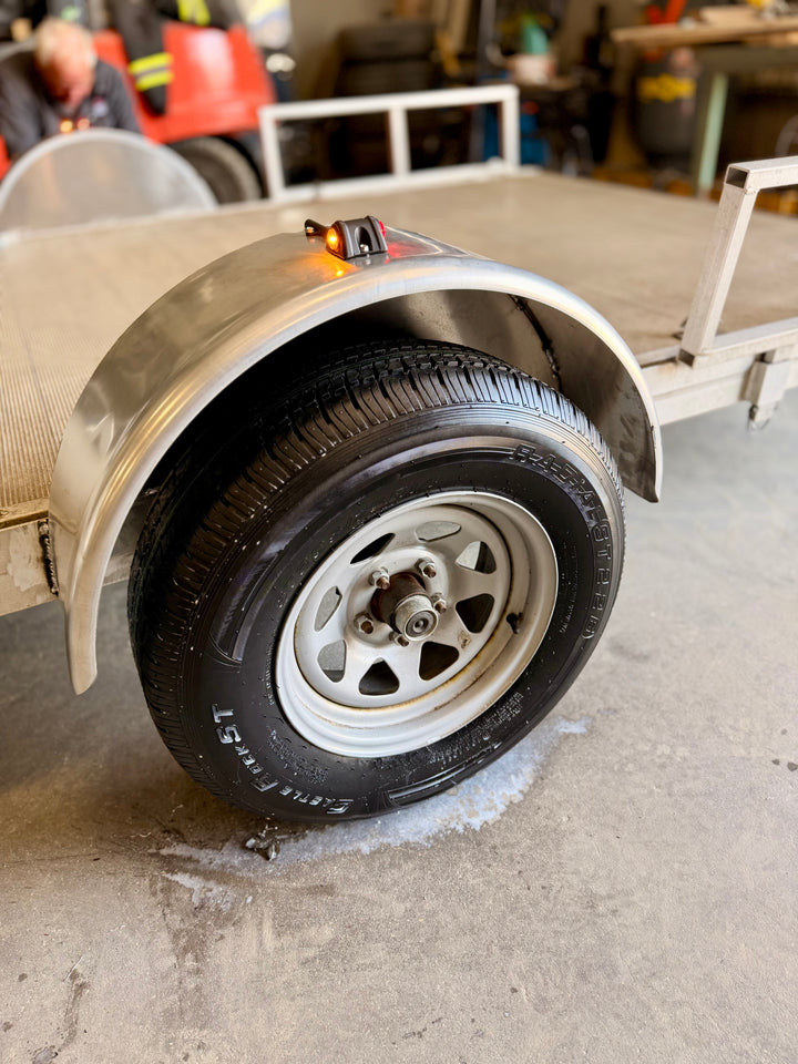 Trailer Service Center | Back Fender Repair, a Aluminum project built with Metals 'R' Us stock, photo 1