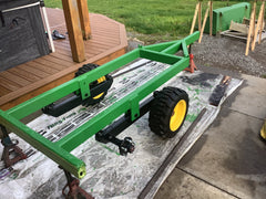 1 ton Mini-dump trailer, a Carbon steel project built with Metals 'R' Us stock, photo 4