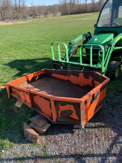 1 ton Mini-dump trailer, a Carbon Steel project built with Metals 'R' Us stock, photo 1