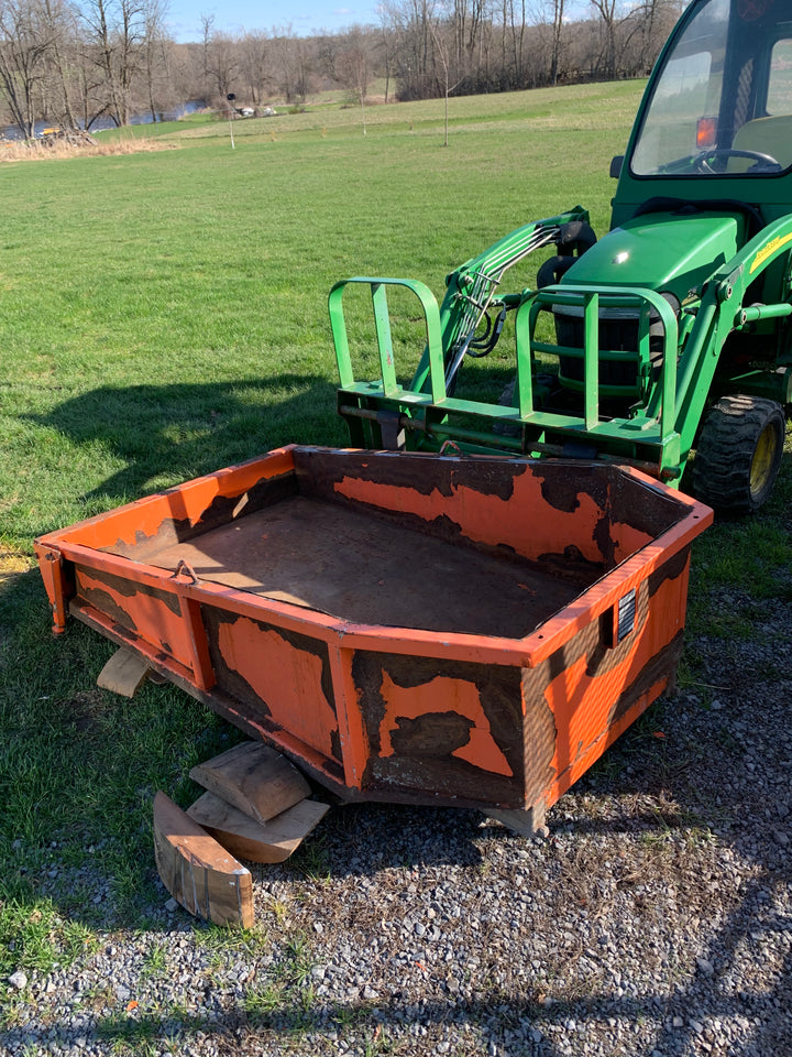 1 ton Mini-dump trailer, a Carbon steel project built with Metals 'R' Us stock, photo 1