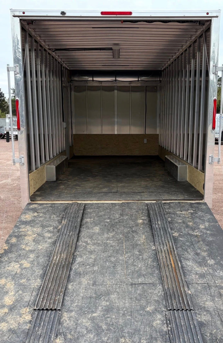 Cargo trailer to Harley hauler, a Aluminum project built with Metals 'R' Us stock, photo 1