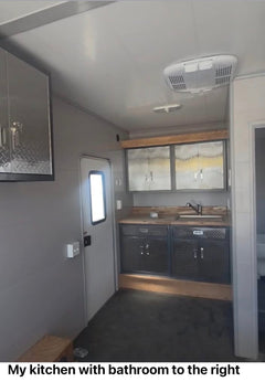 Cargo trailer to Harley hauler, a Aluminum project built with Metals 'R' Us stock, photo 2