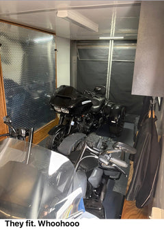 Cargo trailer to Harley hauler, a Aluminum project built with Metals 'R' Us stock, photo 5
