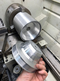 Crankshaft Pulley Extension, a Aluminum project built with Metals 'R' Us stock, photo 2