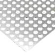 Perforated Stainless Steel Sheets 1/4" Holes 3/8 16GA CTR