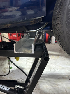 Car jack for 1967 Austin Healey BJ8, a Carbon steel project built with Metals 'R' Us stock, photo 4
